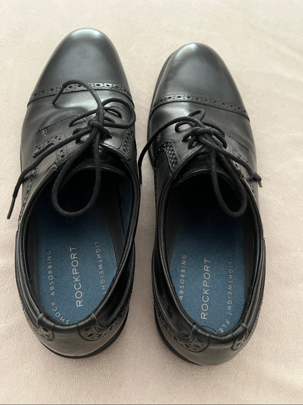 EUC ROCKPORT Oxford Dress Shoes - Picture 6 of 11